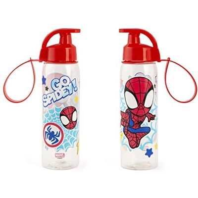 Lulabi Spidey Butelka Marvel, Polikarbonat, Urządzona, Lt 0,5, Wielobarwny, 0.5Lt Lulabi Spidey Butelka Marvel, Polikarbonat, Urządzona, Lt 0,5, Wielobarwny, 0.5Lt