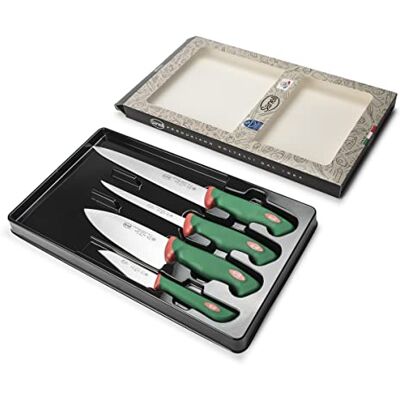 Sanelli 908604 Premana profesjonalny zestaw noży do sushi 4 sztuki, wielokolorowy Sanelli 908604 Premana profesjonalny zestaw noży do sushi 4 sztuki, wielokolorowy