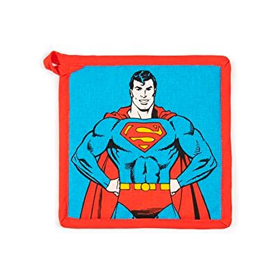 Excelsa Superman Pżywica kuchenna, Cm. 20 x 20, podszewka 100% bawełna, wyściółka poliestrowa Excelsa Superman Pżywica kuchenna, Cm. 20 x 20, podszewka 100% bawełna, wyściółka poliestrowa