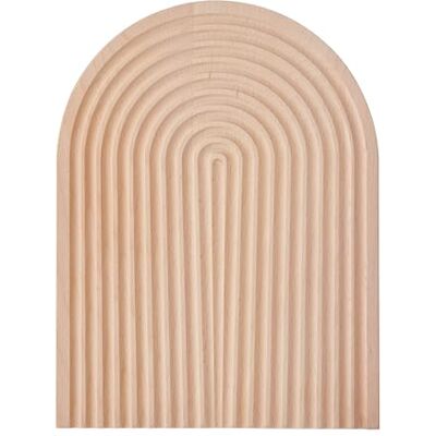 KitchenCraft Idilica Deska do krojenia z drewna bukowego, 2 w 1, dwustronna deska do krojenia i deska prezentacyjna o geometrycznym kształcie do serów, wędlin i deserów, 23 x 32 cm KitchenCraft Idilica Deska do krojenia z drewna bukowego, 2 w 1, dwustronna deska do krojenia i deska prezentacyjna o geometrycznym kształcie do serów, wędlin i deserów, 23 x 32 cm