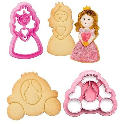 Decora 0255052 foremka z tworzywa sztucznego Princess 2-częściowa Decora 0255052 foremka z tworzywa sztucznego Princess 2-częściowa