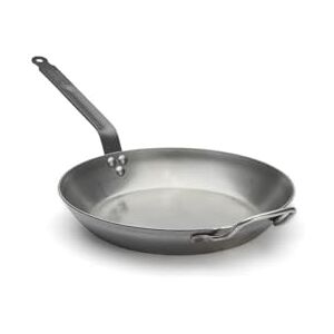 DE BUYER 5110.32 Carbone Plus Heavy Quality Steel Okrągła patelnia Lyonnaise, średnica 32 cm DE BUYER 5110.32 Carbone Plus Heavy Quality Steel Okrągła patelnia Lyonnaise, średnica 32 cm
