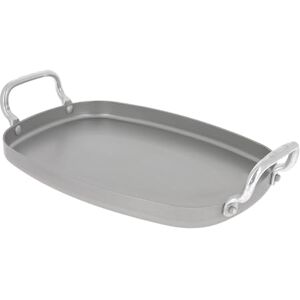 DE BUYER Patelnie grillowe, stalowe, metaliczne, średnie DE BUYER Patelnie grillowe, stalowe, metaliczne, średnie