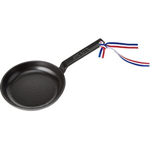 STAUB Mini patelnia żeliwna, czarna, 12 cm STAUB Mini patelnia żeliwna, czarna, 12 cm