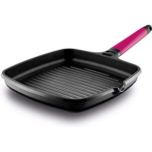 Fundix Magenta Indukcyjna Patelnia Grillowa - Patelnia Fundix Magenta Indukcyjna Patelnia Grillowa - Patelnia