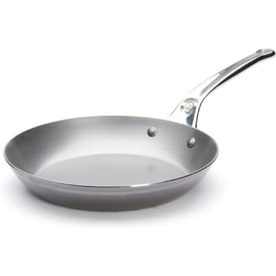 DE BUYER Patelnia MINERAL B PRO 24 cm 5680.24, srebrna DE BUYER Patelnia MINERAL B PRO 24 cm 5680.24, srebrna