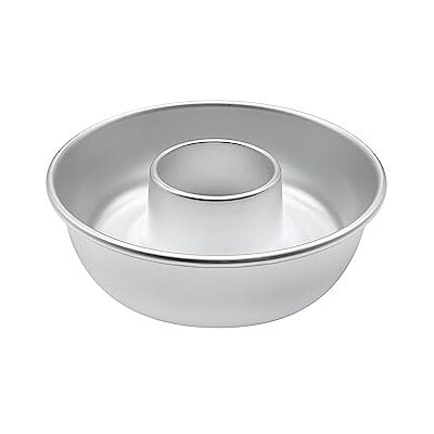 Baldassare Agnelli Pentole Agnelli COAL3730 forma do pączków z rurką, wykonana z aluminium, srebrna, 30 cm Baldassare Agnelli Pentole Agnelli COAL3730 forma do pączków z rurką, wykonana z aluminium, srebrna, 30 cm