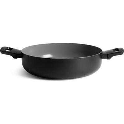 H&H Rondel Halo 24 cm z powłoką ceramiczną ILAG, uchwyty bakelitowe, nadaje się do indukcji i ceramiki szklanej H&H Rondel Halo 24 cm z powłoką ceramiczną ILAG, uchwyty bakelitowe, nadaje się do indukcji i ceramiki szklanej