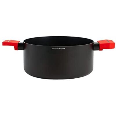 H&H Alessandro Borghese Hot Spot garnek z nieprzywierającym aluminiowym uchwytem, 20 cm H&H Alessandro Borghese Hot Spot garnek z nieprzywierającym aluminiowym uchwytem, 20 cm