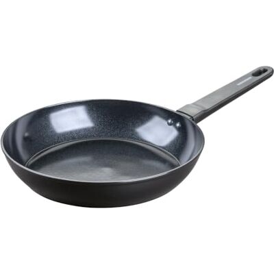 FACKELMANN Patelnia nieprzywierająca Liteline Ø 28 cm – patelnia powlekana bez PFAS, do kuchenek indukcyjnych, gazowych, elektrycznych i ceramicznych, ergonomiczny uchwyt, odporność na wysokie FACKELMANN Patelnia nieprzywierająca Liteline Ø 28 cm – patelnia powlekana bez PFAS, do kuchenek indukcyjnych, gazowych, elektrycznych i ceramicznych, ergonomiczny uchwyt, odporność na wysokie