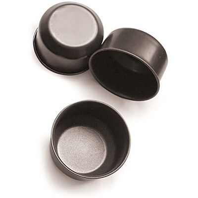 Gobel Paderno World Cuisine nieprzywierająca forma do sufletu, 7,5 cm cm, brązowa, zestaw 4 szt. Gobel Paderno World Cuisine nieprzywierająca forma do sufletu, 7,5 cm cm, brązowa, zestaw 4 szt.