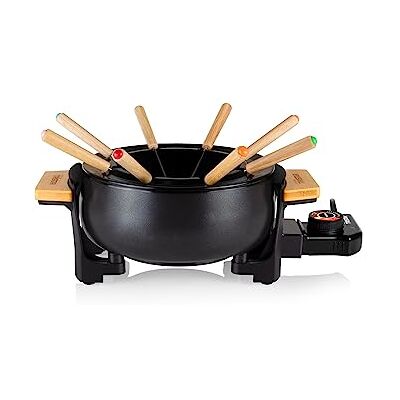 Tristar FO-1108 - Czarny - 1,5L - Elektryczny zestaw fondue Tristar FO-1108 - Czarny - 1,5L - Elektryczny zestaw fondue