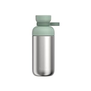 Mepal Butelka na Wodę ze Stali Nierdzewnej Vita Dwa Otwory dla Dodatkowej Wygody Picia Szczelny i Można myć w Zmywarce Neutralny Smak Metalowa Butelka na Wodę 500 ml Nordic sage Mepal Butelka na Wodę ze Stali Nierdzewnej Vita Dwa Otwory dla Dodatkowej Wygody Picia Szczelny i Można myć w Zmywarce Neutralny Smak Metalowa Butelka na Wodę 500 ml Nordic sage
