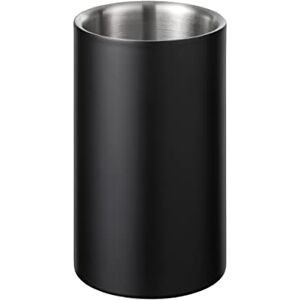 blomus Easy- chłodziarka do butelek, podwójne ścianki, pasuje do wszystkich powszechnie stosowanych butelek wina, 12 cm, kolor Moonbeam 64274 blomus Easy- chłodziarka do butelek, podwójne ścianki, pasuje do wszystkich powszechnie stosowanych butelek wina, 12 cm, kolor Moonbeam 64274