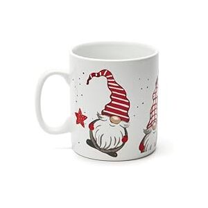 Excelsa Kubek gnomo bardzo duży, ceramiczny, pojemność 900 ml, dekoracja bożonarodzeniowa Excelsa Kubek gnomo bardzo duży, ceramiczny, pojemność 900 ml, dekoracja bożonarodzeniowa