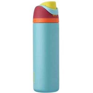 Owala FreeSip izolowana butelka na wodę ze stali nierdzewnej ze słomką, do uprawiania sportu i podróży, szczelna, bez BPA, 700 ml, letnia słodycz Owala FreeSip izolowana butelka na wodę ze stali nierdzewnej ze słomką, do uprawiania sportu i podróży, szczelna, bez BPA, 700 ml, letnia słodycz