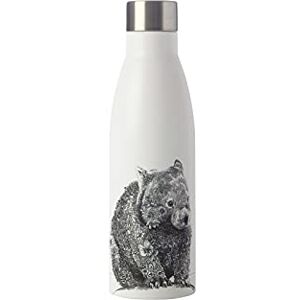 Maxwell & Williams Termoizolacyjna butelka na wodę z motywem Wombat, biała, 500 ml Maxwell & Williams Termoizolacyjna butelka na wodę z motywem Wombat, biała, 500 ml