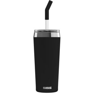 6178.30 SIGG Kubek termiczny – Travel Mug Helia Peaceful Black – ze słomką wielokrotnego użytku i szczotką do czyszczenia – szczelny – nie zawiera BPA – stal nierdzewna 18/8 – czarny, 0,6 l 6178.30 SIGG Kubek termiczny – Travel Mug Helia Peaceful Black – ze słomką wielokrotnego użytku i szczotką do czyszczenia – szczelny – nie zawiera BPA – stal nierdzewna 18/8 – czarny, 0,6 l