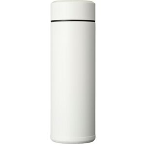 Kyocera Izolowana butelka na wodę SLIM z ceramiczną powłoką wewnętrzną 12 godzin na gorąco, 24 godziny na zimno, bez BPA, łatwe do czyszczenia, szczelne, 500 ml, matte-white, MB-17S-WH SLIM Kyocera Izolowana butelka na wodę SLIM z ceramiczną powłoką wewnętrzną 12 godzin na gorąco, 24 godziny na zimno, bez BPA, łatwe do czyszczenia, szczelne, 500 ml, matte-white, MB-17S-WH SLIM