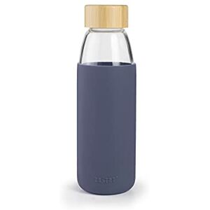 IBILI – Butelka Elegance, borokrzemianowa, 500 ml, wielokrotnego użytku, ochraniacz przeciwwstrząsowy IBILI – Butelka Elegance, borokrzemianowa, 500 ml, wielokrotnego użytku, ochraniacz przeciwwstrząsowy