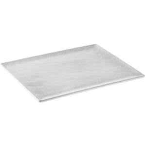 APS 85326 GN 1/2 Taca FOOTMARK – melamina, 32,5 x 26,5 cm, biało-szara, system GN, nadaje się do mycia w zmywarce APS 85326 GN 1/2 Taca FOOTMARK – melamina, 32,5 x 26,5 cm, biało-szara, system GN, nadaje się do mycia w zmywarce