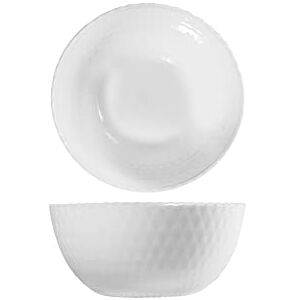 Home Arc Pampille Zestaw 6 Kubek z Białego Opalu, 13cm, Efekt diamentu Home Arc Pampille Zestaw 6 Kubek z Białego Opalu, 13cm, Efekt diamentu
