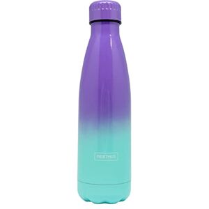NERTHUS FIH 904 butelka termiczna ze stali nierdzewnej 500 ml dwuścienna wzór gradient idealna do sportu pracy plaży i siłowni NERTHUS FIH 904 butelka termiczna ze stali nierdzewnej 500 ml dwuścienna wzór gradient idealna do sportu pracy plaży i siłowni