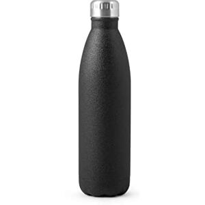 H&H Bottiglia termica inox 18/10 Nero LT 0,75 H&H Bottiglia termica inox 18/10 Nero LT 0,75