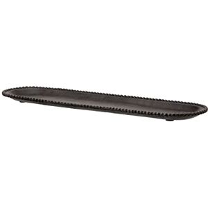 BigBuy Home Taca na przekąski 54 x 14 x 2 cm Szary Aluminium BigBuy Home Taca na przekąski 54 x 14 x 2 cm Szary Aluminium