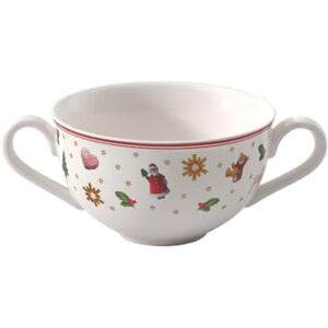 Villeroy & Boch Toy's Delight bulionówka 250 ml kolorowa, można używać w kuchence mikrofalowej, świąteczne naczynie do serwowania, filiżanka do zupy, bulionówka z uchwytem, porcelana Premium Villeroy & Boch Toy's Delight bulionówka 250 ml kolorowa, można używać w kuchence mikrofalowej, świąteczne naczynie do serwowania, filiżanka do zupy, bulionówka z uchwytem, porcelana Premium