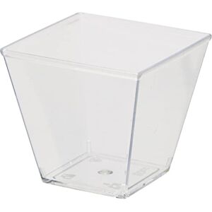 GUILLIN MOULIPACK VERINE60C Torba 50 szklanek w kształcie piramidy 6Cl, polistyren, przezroczysty, 5,1 x 5,1 x 4,6 cm GUILLIN MOULIPACK VERINE60C Torba 50 szklanek w kształcie piramidy 6Cl, polistyren, przezroczysty, 5,1 x 5,1 x 4,6 cm
