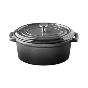 APS 88334 Mini rondel z pokrywką 5 STARS – emaliowane żeliwo, 0,45 litra, antracytowy, nadaje się do kuchenek indukcyjnych APS 88334 Mini rondel z pokrywką 5 STARS – emaliowane żeliwo, 0,45 litra, antracytowy, nadaje się do kuchenek indukcyjnych