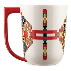 Kubek Alessi Holyhedrics - 400 ml - Czerwony Kubek Alessi Holyhedrics - 400 ml - Czerwony