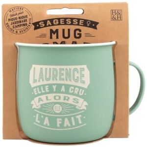MUG NOMADE Laurence spersonalizowany kubek do herbaty i kawy prezent dla mężczyzn i kobiet MUG NOMADE Laurence spersonalizowany kubek do herbaty i kawy prezent dla mężczyzn i kobiet