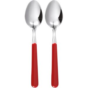 Excelsa Excèlsa "Trendy" zestaw 2 czerwonych łyżek stołowych Excelsa Excèlsa "Trendy" zestaw 2 czerwonych łyżek stołowych