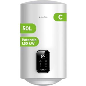Aspes Termos elektryczny 50 litrów, AT5000SDW. 1500W, zestaw montażowy w zestawie, rezystor ze stali emaliowanej, termostat cyfrowy, maks. temperatura 93°, biały, energooszczędny B Aspes Termos elektryczny 50 litrów, AT5000SDW. 1500W, zestaw montażowy w zestawie, rezystor ze stali emaliowanej, termostat cyfrowy, maks. temperatura 93°, biały, energooszczędny B