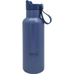NERTHUS Butelka Podwójna Ściana Sport Korek Click 500 ml Navy NERTHUS Butelka Podwójna Ściana Sport Korek Click 500 ml Navy