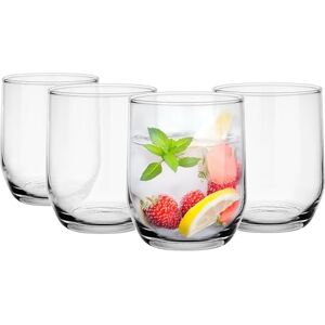Glasmark KROSNO 1992 szklanki do napojów, zestaw 4 szklanek o pojemności 280 ml, szklanki do wody, koktajl, sok, do wody, nadają się do mycia w zmywarce Glasmark KROSNO 1992 szklanki do napojów, zestaw 4 szklanek o pojemności 280 ml, szklanki do wody, koktajl, sok, do wody, nadają się do mycia w zmywarce