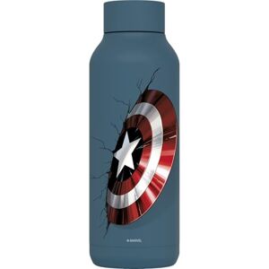Quokka Butelka termos ze stali nierdzewnej Solid Stone Blue 510 ML Captain America Quokka Butelka termos ze stali nierdzewnej Solid Stone Blue 510 ML Captain America
