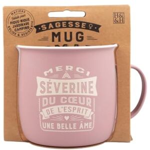 MUG NOMADE Spersonalizowany kubek do herbaty i kawy Severine prezent dla mężczyzn i kobiet MUG NOMADE Spersonalizowany kubek do herbaty i kawy Severine prezent dla mężczyzn i kobiet