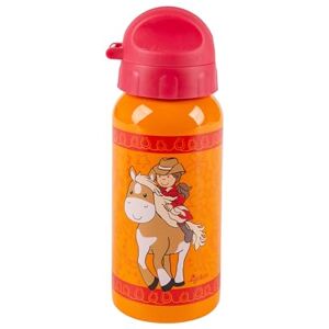 Sigikid Butelka termosu ze stali nierdzewnej, Gina Galop, szczelna, wolna od BPA, wytrzymała, lekka, zdejmowana, łatwa do czyszczenia, dla dzieci w wieku 3-8 lat, pozycja 25289, koń / Sigikid Butelka termosu ze stali nierdzewnej, Gina Galop, szczelna, wolna od BPA, wytrzymała, lekka, zdejmowana, łatwa do czyszczenia, dla dzieci w wieku 3-8 lat, pozycja 25289, koń /