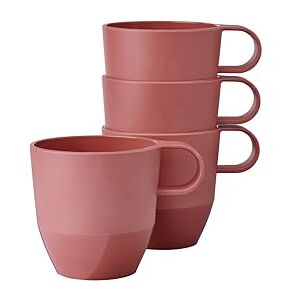 Mepal Kubek Silueta, 4 Sztuki, Filiżanka do Kawy i Herbaty, Nadaje Się do Mycia w Zmywarce i Używania w Kuchence Mikrofalowej, Zastawa Stołowa, 300 Ml, Biały (Nordic White) Mepal Kubek Silueta, 4 Sztuki, Filiżanka do Kawy i Herbaty, Nadaje Się do Mycia w Zmywarce i Używania w Kuchence Mikrofalowej, Zastawa Stołowa, 300 Ml, Biały (Nordic White)