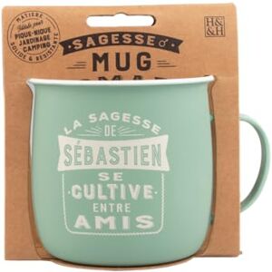 MUG NOMADE Sebastian Spersonalizowany kubek do herbaty i kawy prezent dla mężczyzn i kobiet MUG NOMADE Sebastian Spersonalizowany kubek do herbaty i kawy prezent dla mężczyzn i kobiet