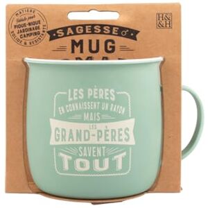 MUG NOMADE Spersonalizowany kubek do herbaty i kawy dziadka prezent dla mężczyzn i kobiet MUG NOMADE Spersonalizowany kubek do herbaty i kawy dziadka prezent dla mężczyzn i kobiet
