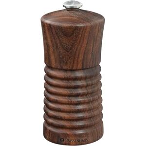 Zassenhaus Młynek do soli HEILBRONN 13 cm orzech włoski z płynnie regulowanym mechanizmem ceramicznym o wysokiej wydajności wypełniony młynek do przypraw Ø 5,8 × 13 cm Zassenhaus Młynek do soli HEILBRONN 13 cm orzech włoski z płynnie regulowanym mechanizmem ceramicznym o wysokiej wydajności wypełniony młynek do przypraw Ø 5,8 × 13 cm