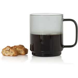 AdHoc Impact kubek do kawy, 500 ml, kubek na herbatę, latte, cappuccino z uchwytem, odporne na wysokie temperatury szkło borokrzemowe AdHoc Impact kubek do kawy, 500 ml, kubek na herbatę, latte, cappuccino z uchwytem, odporne na wysokie temperatury szkło borokrzemowe
