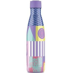 Cool Bottles Butelka na wodę ze stali nierdzewnej, butelka termiczna 500 ml, zimne napoje 36 godzin i gorące 18 godzin, wykończenie nadrukiem 3D, bez BPA Cool Bottles Butelka na wodę ze stali nierdzewnej, butelka termiczna 500 ml, zimne napoje 36 godzin i gorące 18 godzin, wykończenie nadrukiem 3D, bez BPA