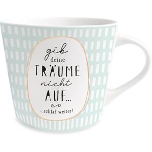 Grafik Werkstatt filiżanka do kawy z prawdziwego złota porcelanowa filiżanka 420 ml Träume Grafik Werkstatt filiżanka do kawy z prawdziwego złota porcelanowa filiżanka 420 ml Träume