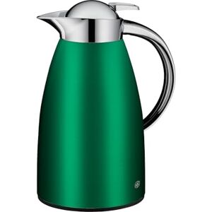 ALFI SIGNO 1,0 l, satynowa zieleń, dzbanek izolujący ze stali nierdzewnej z higieniczną wkładką ze szkła hartowanego, zakręcane zamknięcie z wygodnym przyciskiem, ergonomiczny uchwyt, jedną ręką, ALFI SIGNO 1,0 l, satynowa zieleń, dzbanek izolujący ze stali nierdzewnej z higieniczną wkładką ze szkła hartowanego, zakręcane zamknięcie z wygodnym przyciskiem, ergonomiczny uchwyt, jedną ręką,