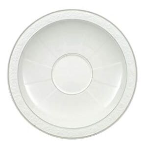 Villeroy & Boch Szara perła 18 cm spodek kubek do zupy Villeroy & Boch Szara perła 18 cm spodek kubek do zupy